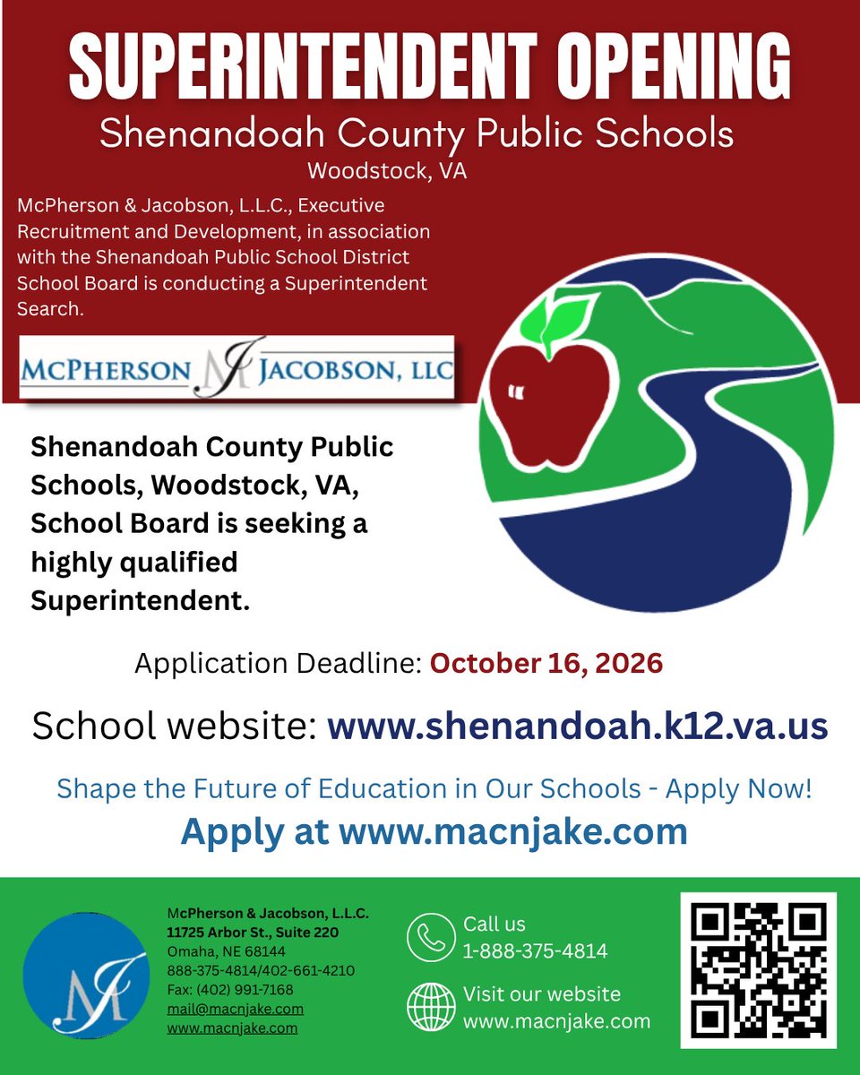 macnjake's tweet photo. Apply now at https://t.co/rYRUDvWbzF
#EducationLeadership #SchoolLeadership #K12Leadership #EducationJobs #SchoolSuperintendent #EducationMatters #LeadershipOpportunity #FutureOfEducation #EducationLeaders #SchoolCommunity #InspireLearning #LeadWithImpact #EdLeaders https://t.co/IwjIrOjqzZ
