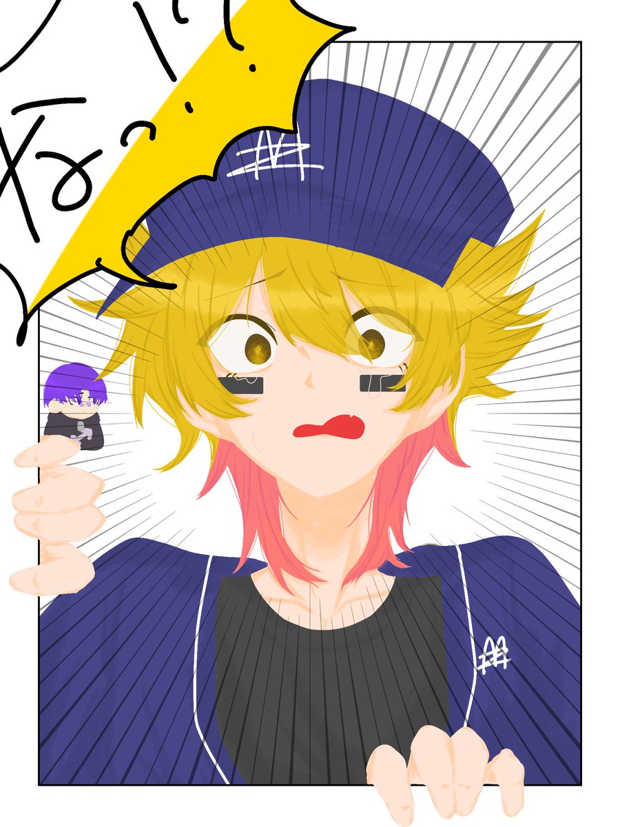 Sasagan_maru's tweet photo. 私が絵の感想をもらう時は大抵🟣の感想ばかりもらうんですよね…
嬉しいけど！！！！嬉しいけどね！？！？ https://t.co/H5MxqfINJR