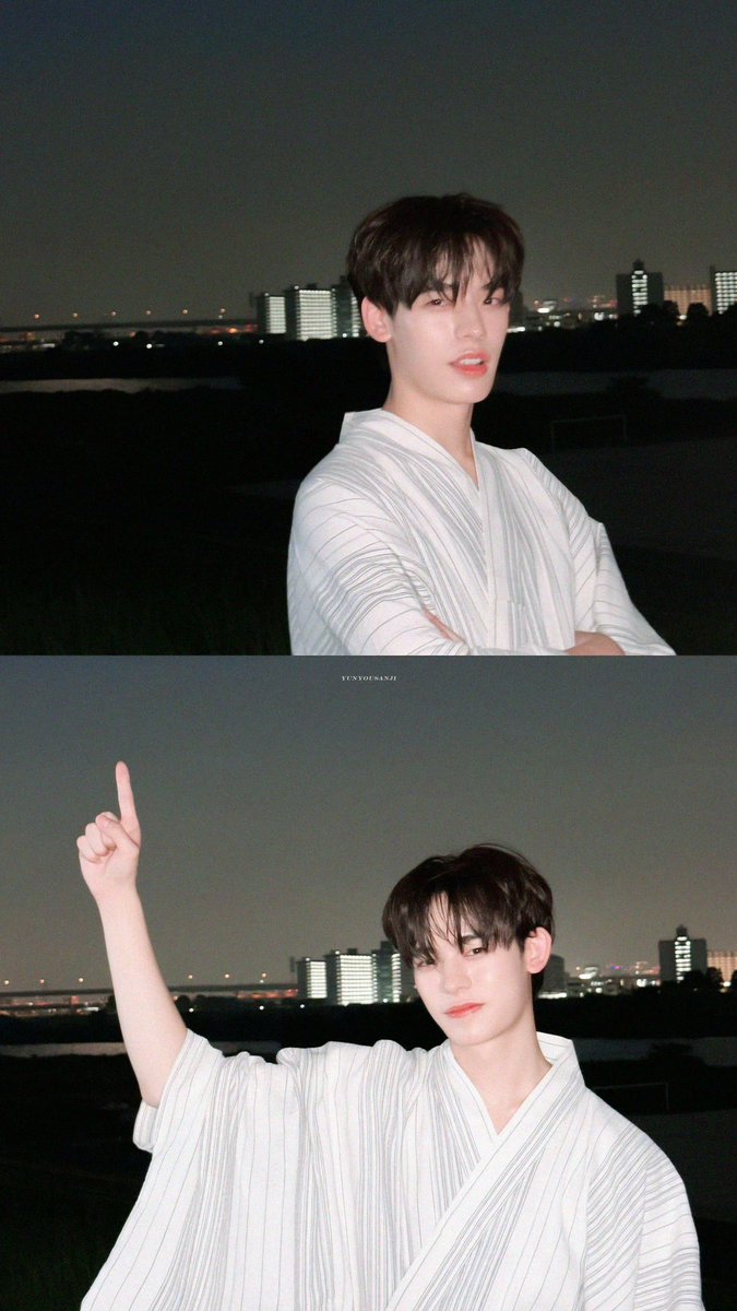 Toeyikx's tweet photo. Pretty boy under the night sky 🌙🌃✨ https://t.co/eVxTjD4Fwc