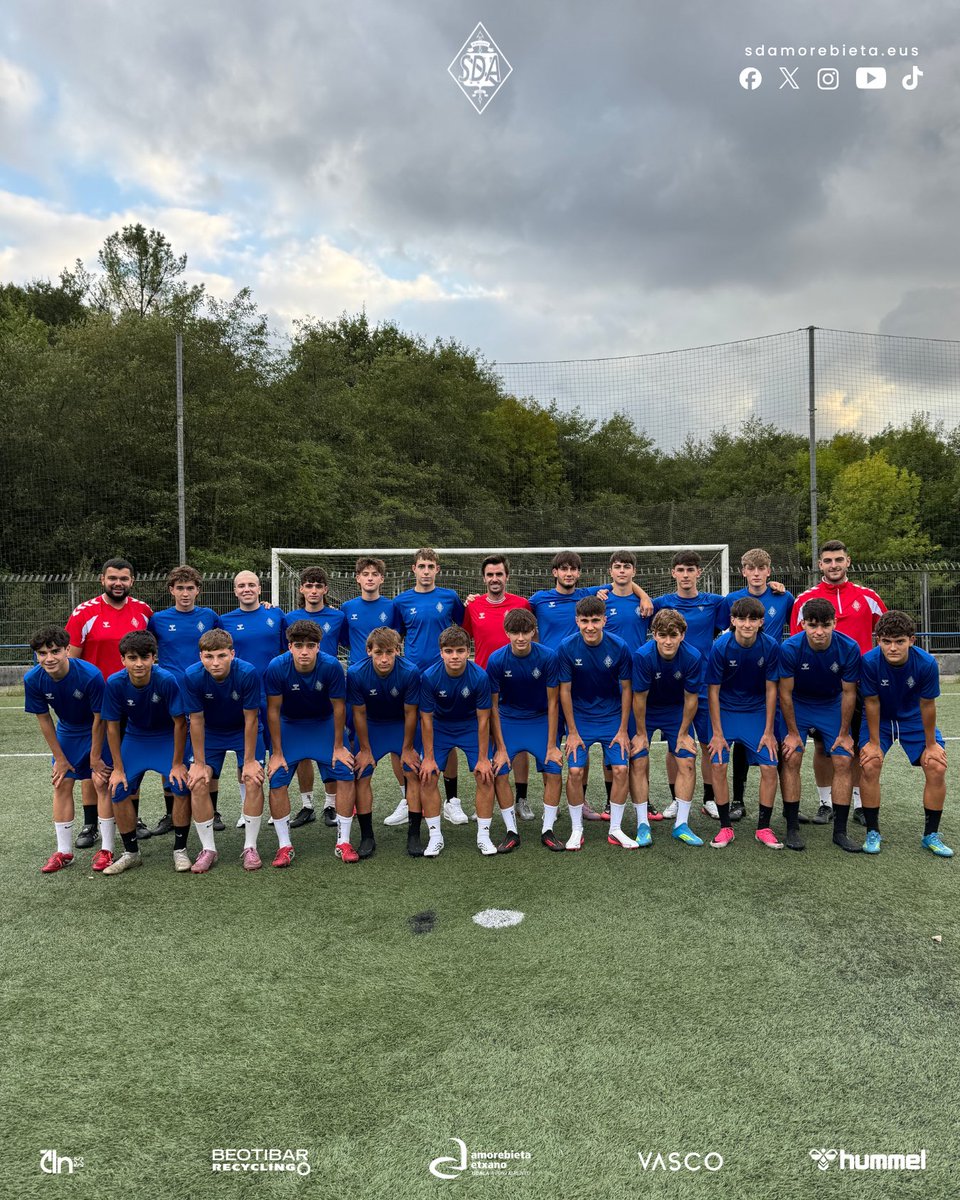 SDAmorebieta's tweet photo. ๐ Estreinaldi bikaina Euskal Ligan!
Tras el ascenso a Liga Vasca logrado el pasado curso, el Juvenil A ha arrancado la liga de forma excelente. Los entrenados por Jon Aurtenetxe se impusieron por 3-0 al Anaitasuna en la jornada inaugural
Zorionak mutilak! ๐๐ผ
#aupaAZULES https://t.co/am9NfJPDSP