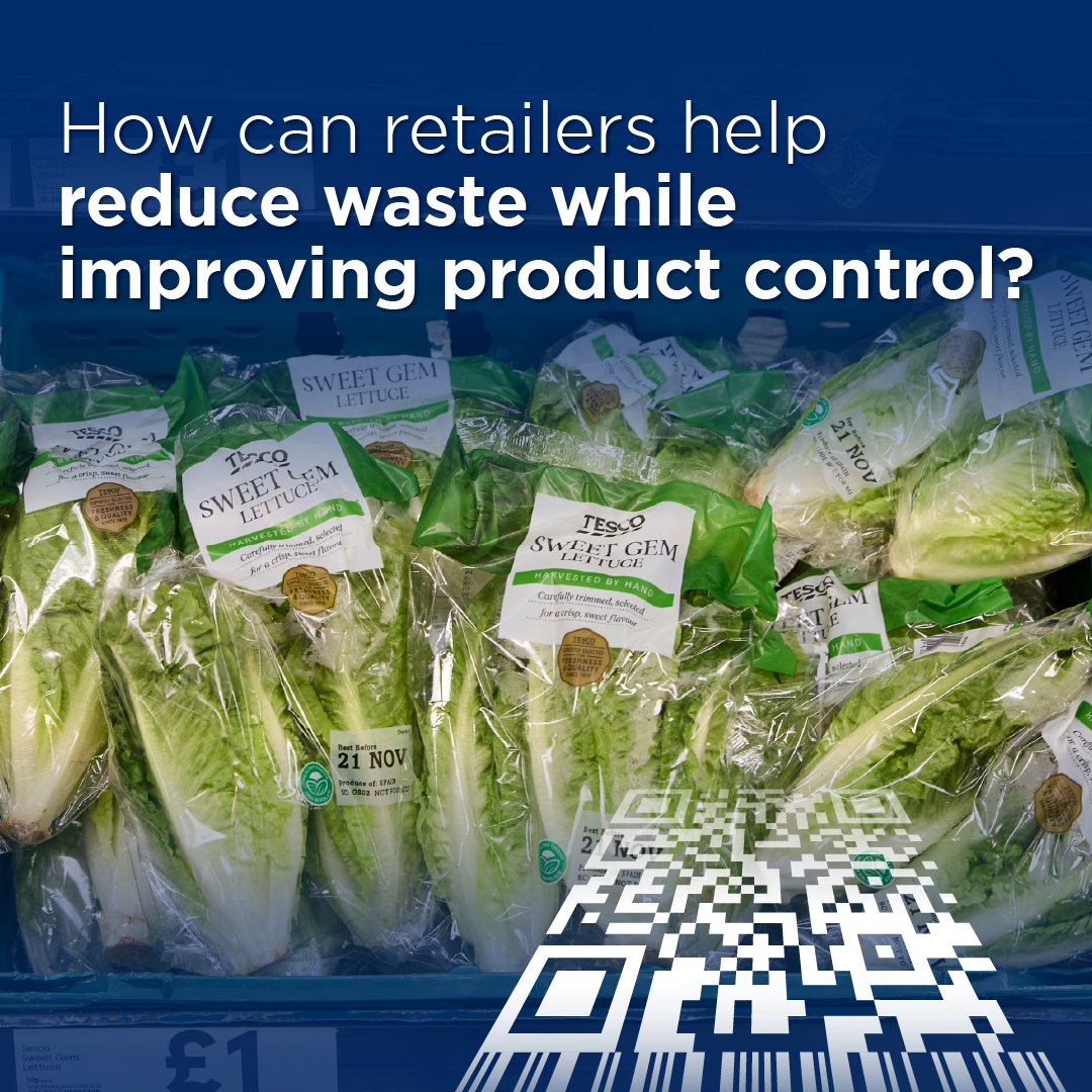 gs1's tweet photo. Tesco is tackling one of retail’s biggest challenges. As Peter Draper explains :“every food retailer globally shares the same major problem… how can we avoid expired products going through our tills (checkout)?”
👉Read about GS1 2D barcodes https://t.co/rhyzAul3CR
#QRCode https://t.co/KHuCbjKRMI