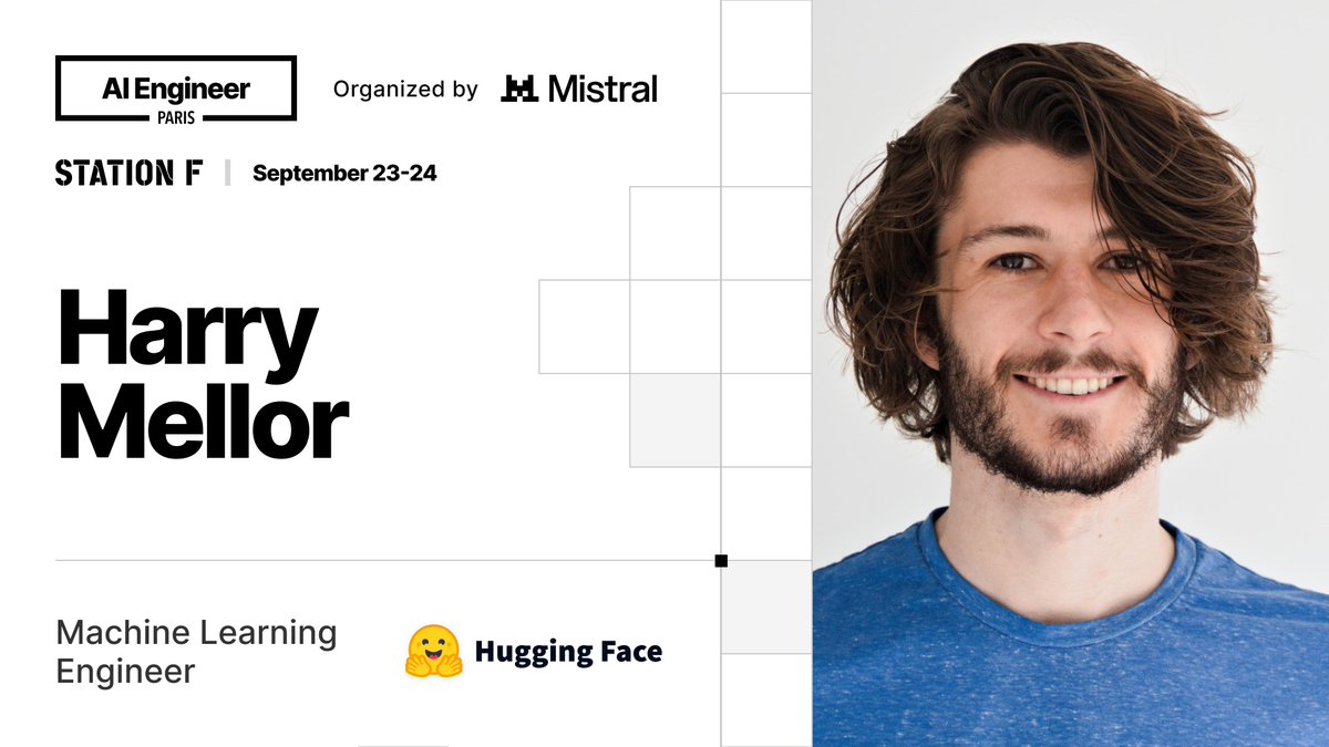 hmellor_'s tweet photo. 👋 AI Engineers! Join us at the second @aiDotEngineer conference in Paris on September 23-24, organised by @MistralAI!

Swing by the main stage! I’ll be speaking about how a @huggingface Transformers model loads in vLLM at 10:30 on Thursday 24th September. https://t.co/ppKanmxA51