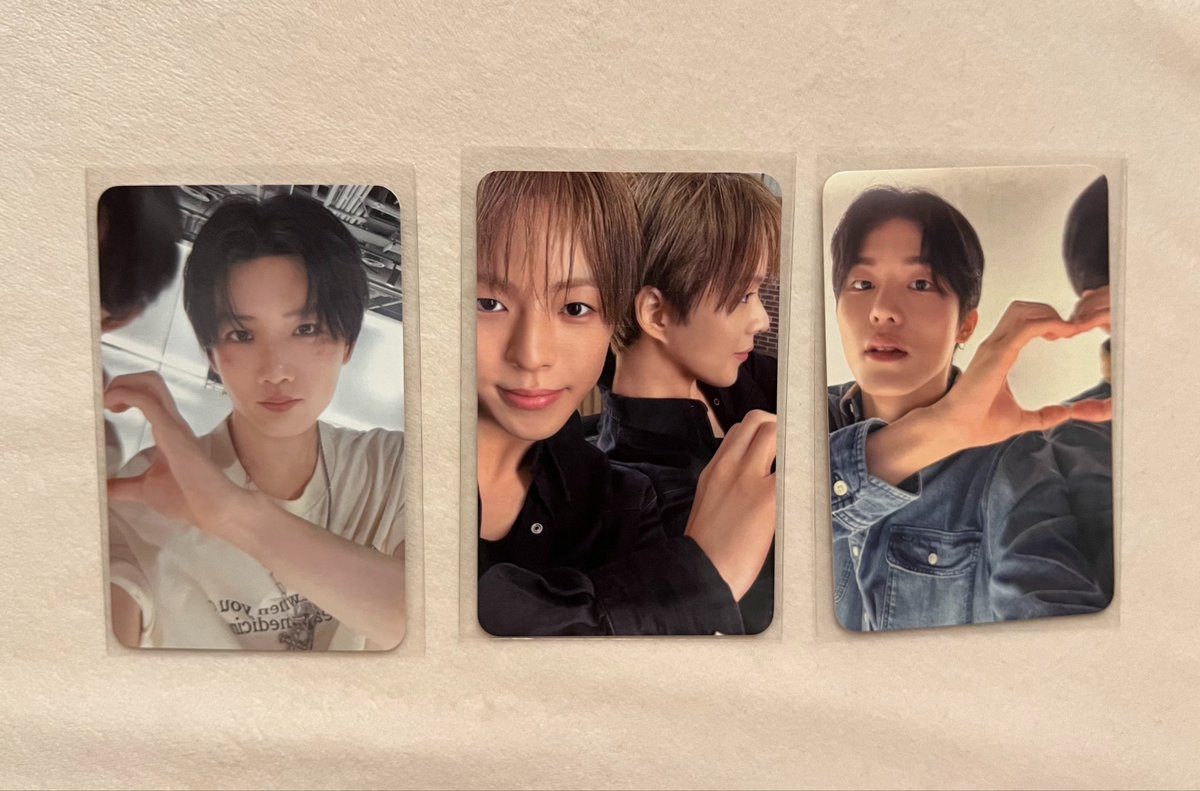 ak_ww18's tweet photo. TREASURE 6th Anniversary 
Archive withmuu 特典 トレカ 交換

【譲】ジュンギュ ジェヒョク ジョンウ

【求】アサヒ

郵送での交換になります📮
お気軽にお声掛けください💫

 #TREASURE交換 https://t.co/M7DKQUwODk