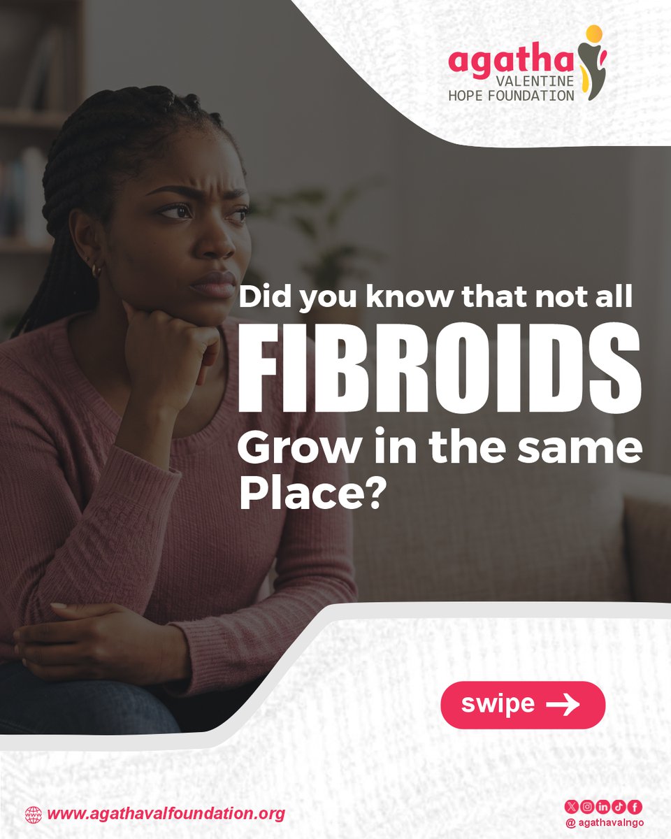 agathavalngo's tweet photo. Fibroids aren't all sitting in the same place, and their location can influence the symptoms a woman experiences.

Sometimes, the location tells part of the story.

Swipe through 👉🏽 to see the three common types

Album of the Year JJ Gabriel Kennedy Center Bamboo biggest 13 $CAT https://t.co/JYNhR7Qy9X