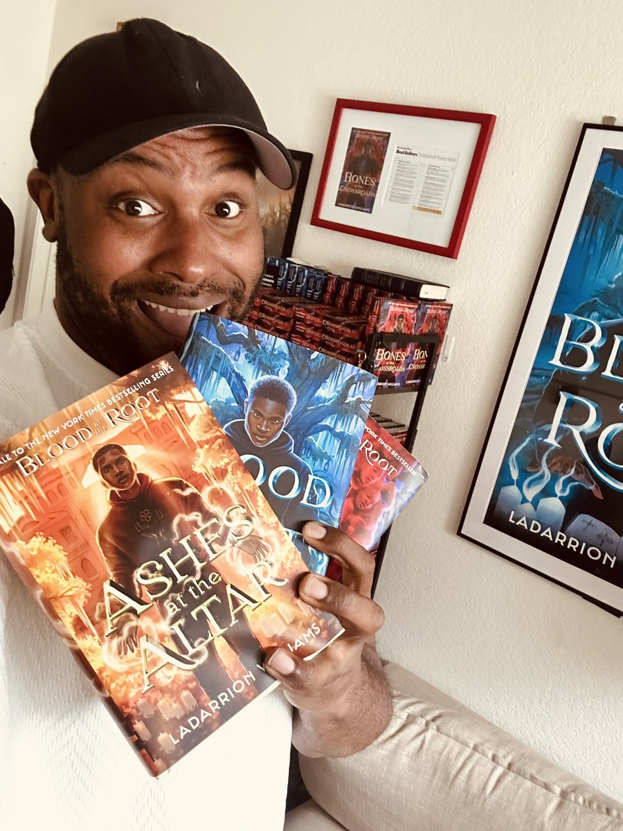 ItsLaDarrion's tweet photo. It’s not a goodbye, it’s a see you later.  Malik Baron. So… fly, Black boy. Take up space. Don’t be afraid of the power that’s inside you.

And never forget: Black boys like you DO have happy endings. 

Ashes at the Altar is officially available wherever books are sold. 

See y’all at the movie theaters. 🫣