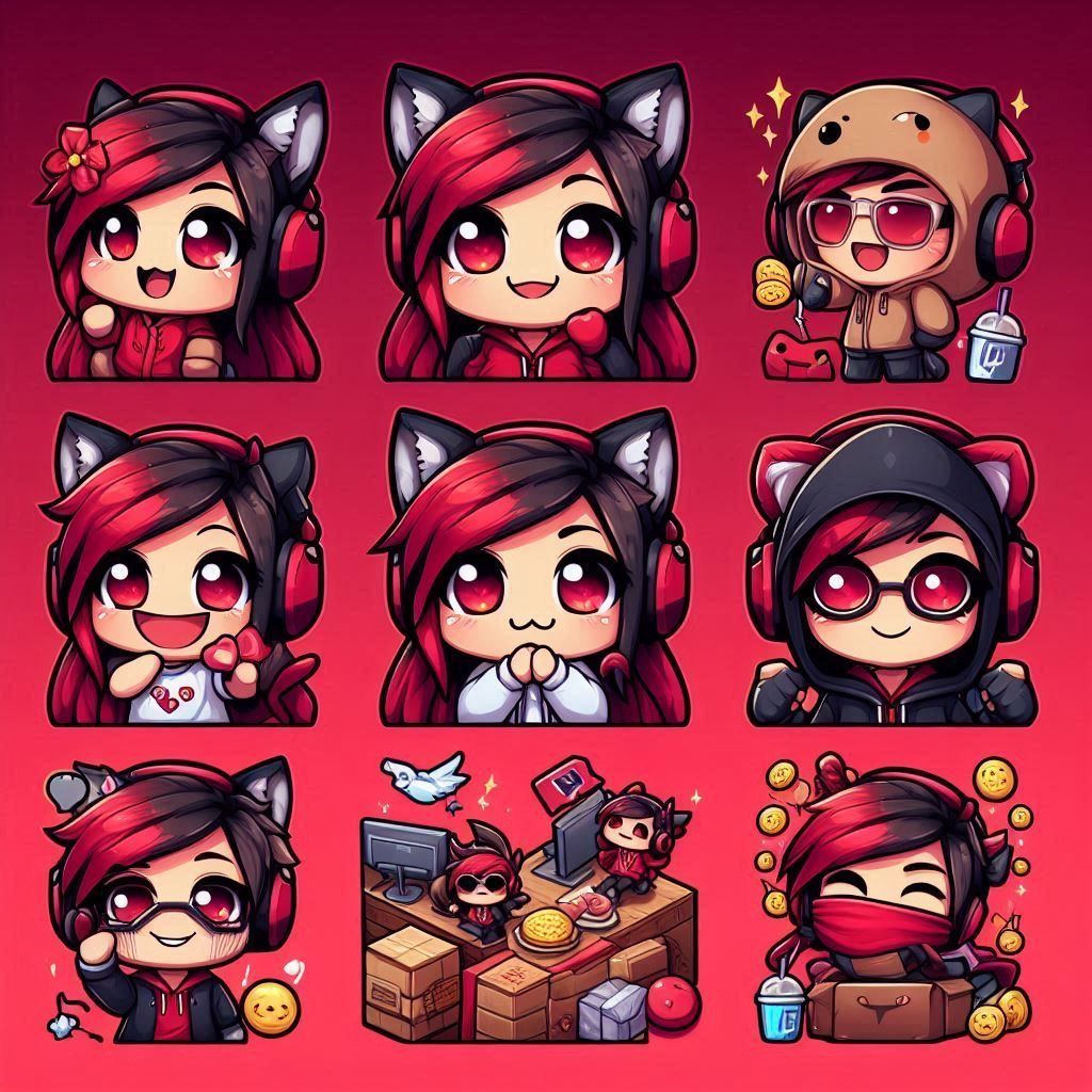 GfxFreya08's tweet photo. Hey everyone need an Emotes and sub badges ? dm me for more info #twitch #DnDcharacter #artwork #illustration
@scrimfinderGG 
@SupStreamer 
@SmallStreamersR 
#supportsmallstreamers #TwitchAffilate #twitcheemotes #emotes #smallstreamers  
Reference image from web https://t.co/6ukTvOEmZE