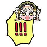 ThornyAmazon127's tweet photo. ハンナの‼️スタンプがアスパエロ絵のセンシティブ隠しに使われ始めてるの笑う https://t.co/WHKOCiuBUo