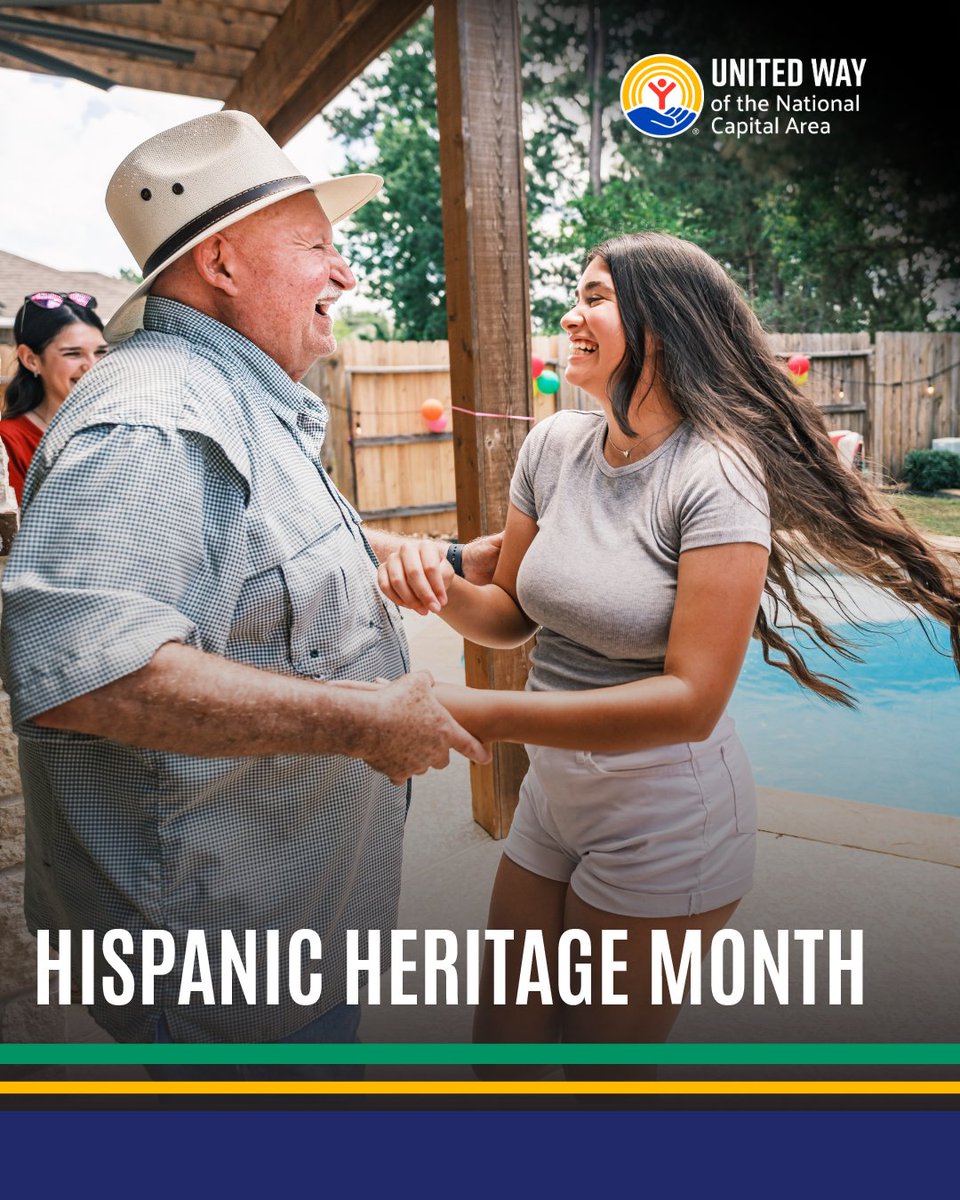 UWNCA's tweet photo. Hispanic Heritage Month begins today. 🎉

Sept. 15 marks independence for Costa Rica, El Salvador, Guatemala, Honduras, and Nicaragua.

Latino families and workers help make the National Capital Area what it is. 
Happy Hispanic Heritage Month!

#HispanicHeritageMonth https://t.co/RxsXMoxjEr