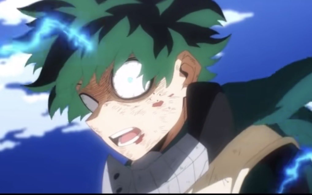 Poeticdisgrace's tweet photo. Don’t fuck with Deku bro😭🙏 yeah, One For All HAD to go 

#deku #mha https://t.co/7uKYfMdEET