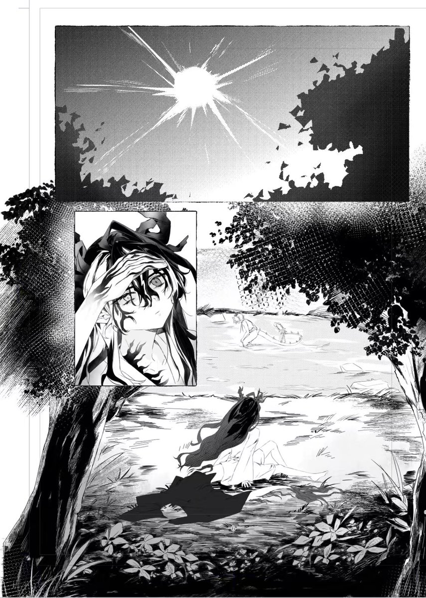 Orcas34hz's tweet photo. 光这一页的绘制就花了很长时间，真的很佩服漫画家们，要长时间保持那种高强度的更新频率 https://t.co/qkze6S2GFJ