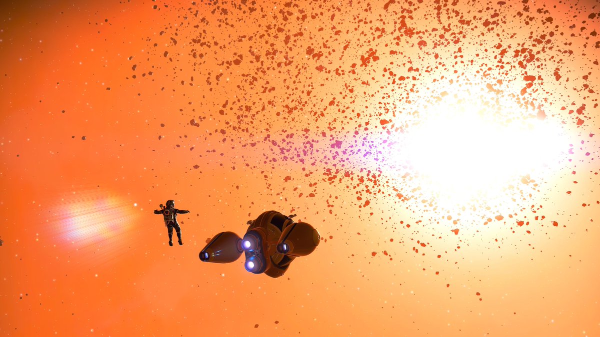 luizkboss's tweet photo. Romo ao sol 
@NoMansSky https://t.co/GpO8Znmr7M