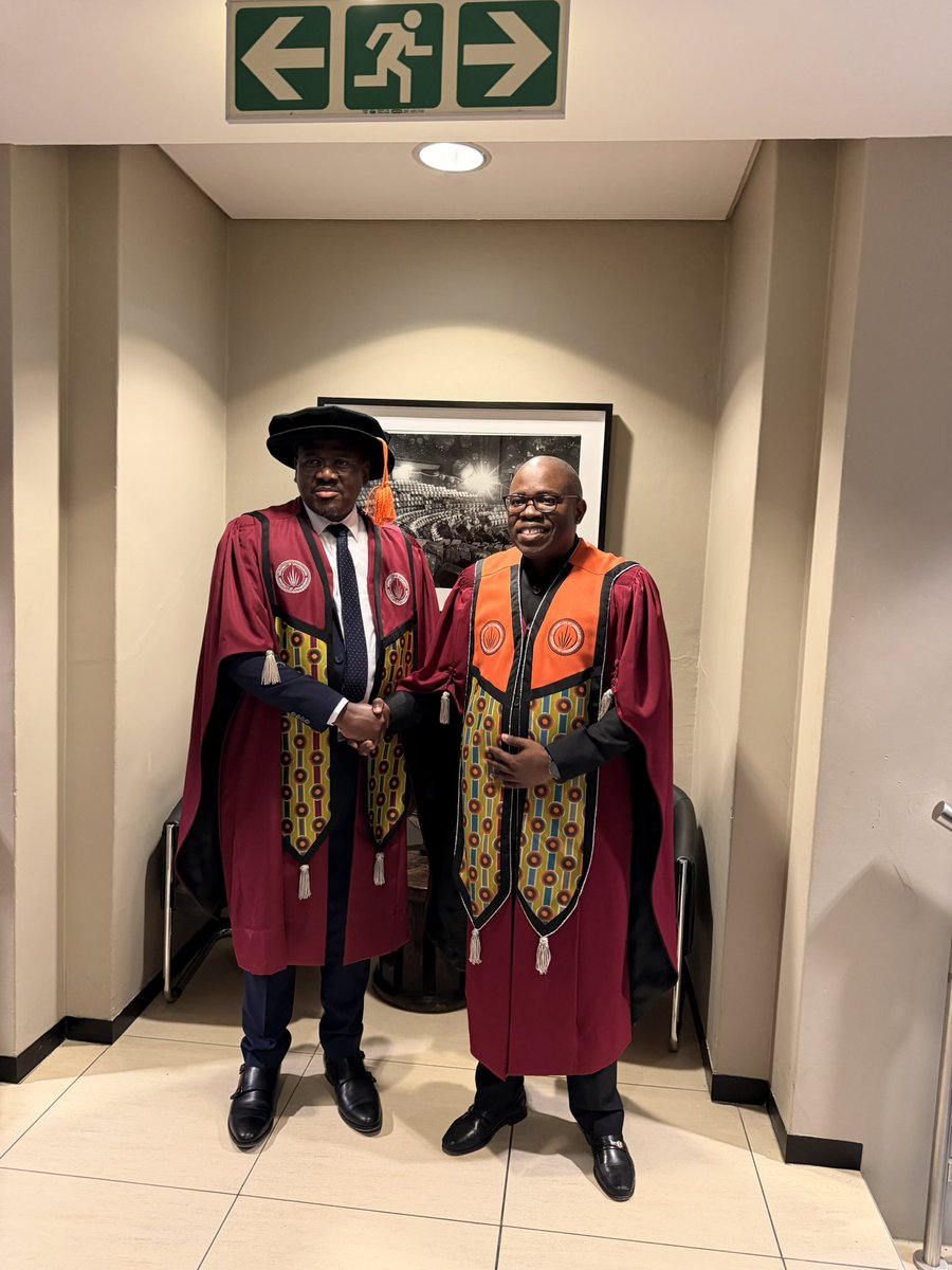go2uj's tweet photo. Celebrating a Professorial Inauguration | Professor Mandla J. Radebe

The University of Johannesburg hosted the Professorial Inauguration of Professor Mandla J. Radebe, Professor in Strategic Communication, on Tuesday, 15 September 2026.

The occasion marked an important academic milestone as Prof Radebe formally delivered his inaugural address, titled “From the National Question to the Digital Question: Strategic Communication, Power and South Africa’s Unfinished Democratic Project.”

The inaugural address explored the evolving relationship between strategic communication, power and democracy in the context of South Africa’s digital landscape.

In attendance was Honourable Minister of Justice and Constitutional Development of South Africa, Mmamoloko Kubayi, alongside members of the University community and distinguished guests.

Prof Radebe’s address was followed by a response from Professor Nicole Stremlau, Professor of Law and Society in a Digital World at the Centre for Socio-Legal Studies, University of Oxford.

The Professorial Inauguration provided an opportunity to celebrate Prof Radebe’s academic journey and contribution to the field of strategic communication, while engaging with important questions shaping South Africa’s democratic project in the digital age.

Congratulations, Professor Mandla J. Radebe, on this significant academic milestone.

#ProfessorialInauguration #ProfessorMandlaRadebe #StrategicCommunication #UJAllTheWay