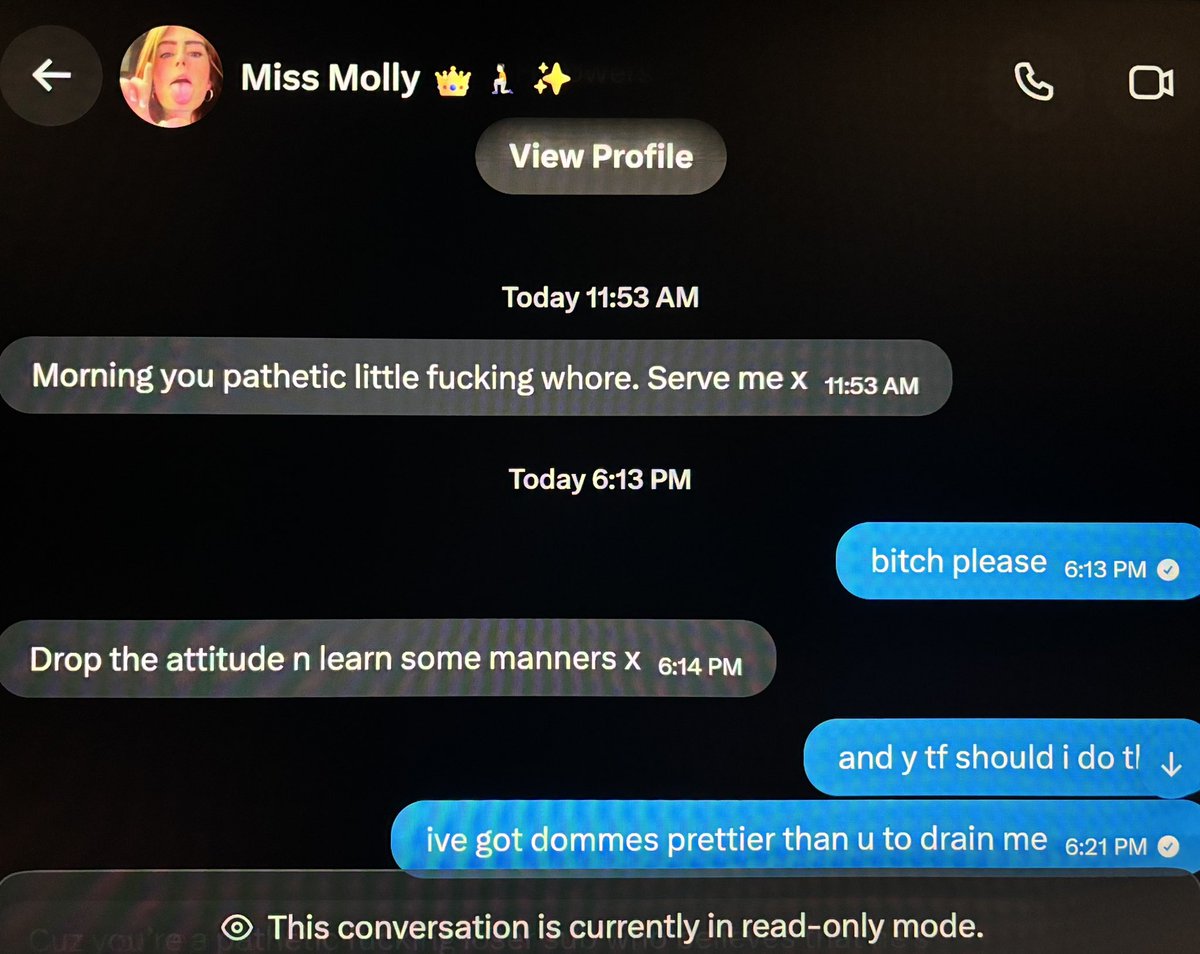 bitchwayn's tweet photo. Another bitch domme got triggered
Couldn’t handle she’s way below my league
Findom on X gone soft, every brat thinks she deserves worship
I only serve the real elite mommy dommes
And I make it rain for them
Gets me hard 💸

findom | brat | triggered | bitchdomme | paypig https://t.co/WhUmkPDle6