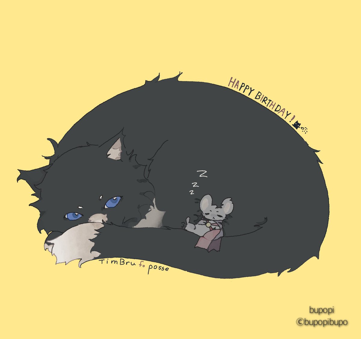 halxbat's tweet photo. #timbru
팀브루 선물 고마워요🥹😘😘😘
아빠 고양이와 푸데푸데 자는 생쥐 귀여워요 https://t.co/RbMMjCRZCY