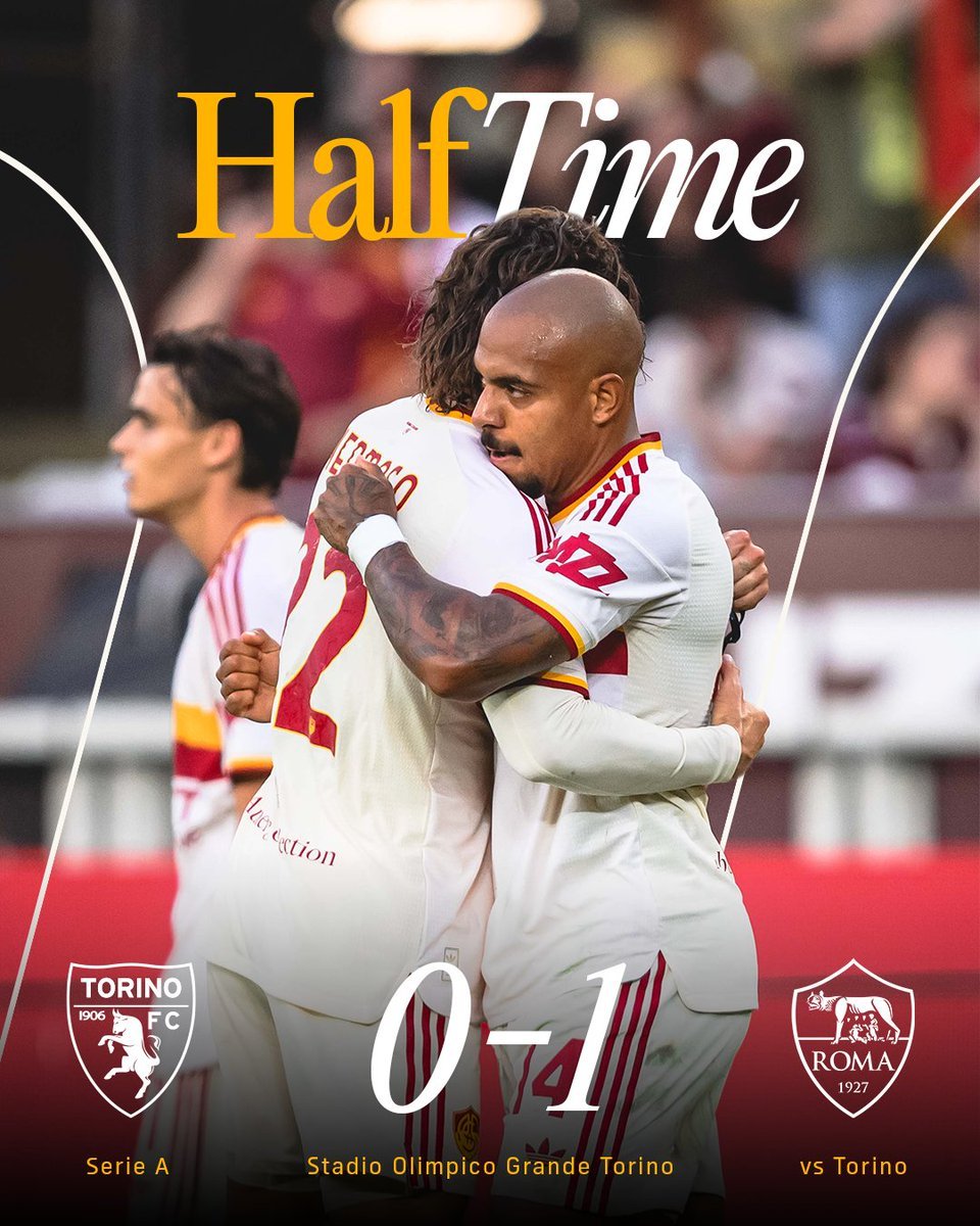 romaeterna_br's tweet photo. INTERVALO DO JOGO 

#ASRoma #TorinoRoma 0-1 https://t.co/izvIVDop2o