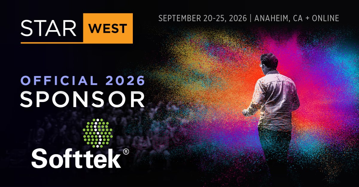 Softtek's tweet photo. The future of software testing is already taking shape.
Meet us at #STARWEST2026 to talk about where quality engineering is headed and how to turn what’s next into measurable impact.
Anaheim | Sept. 20–25
Booth #41
Register now 👉 https://t.co/cTseUUcgsF https://t.co/31YsmtqHie