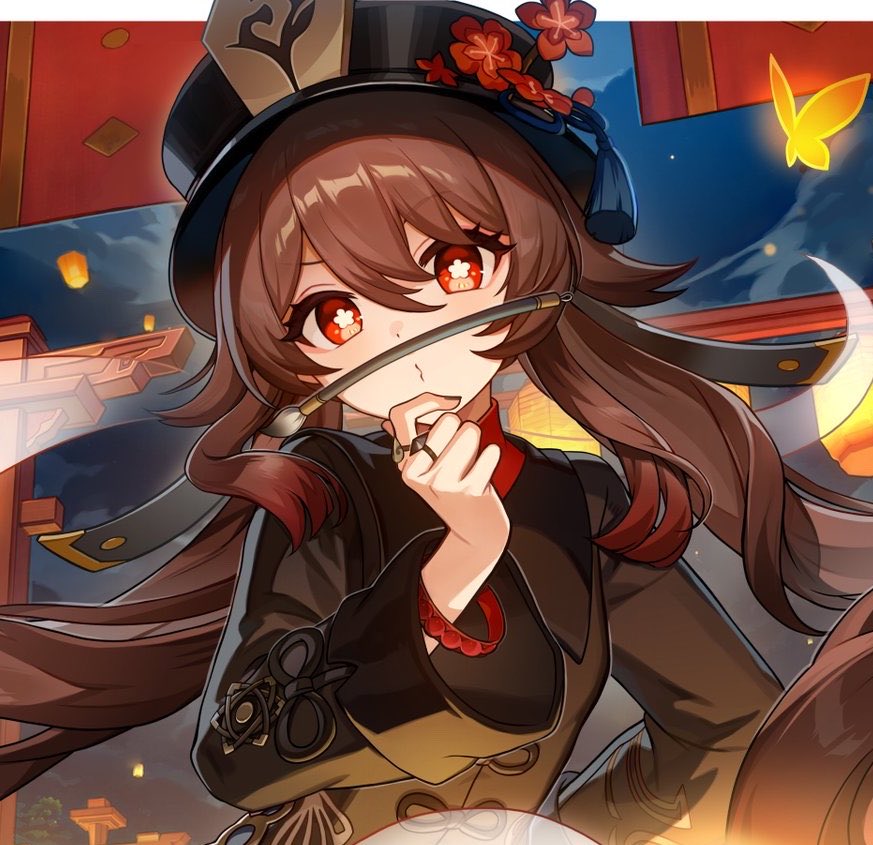 Genshin_Forever's tweet photo. It’s 2026 and I think Hu Tao is still one of the cutest characters in Genshin. https://t.co/8tk4z5THZx