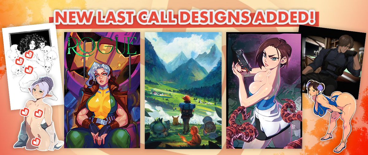 ShibeInk's tweet photo. ‼️ LAST CALL UPDATED ‼️

You know what time it is... 😉 
These designs are getting ready to retire, so grab them before they're gone!

⬇️  SHOP HERE ⬇️ 
https://t.co/ho7O0K3Hon https://t.co/Ktd9klJpkU