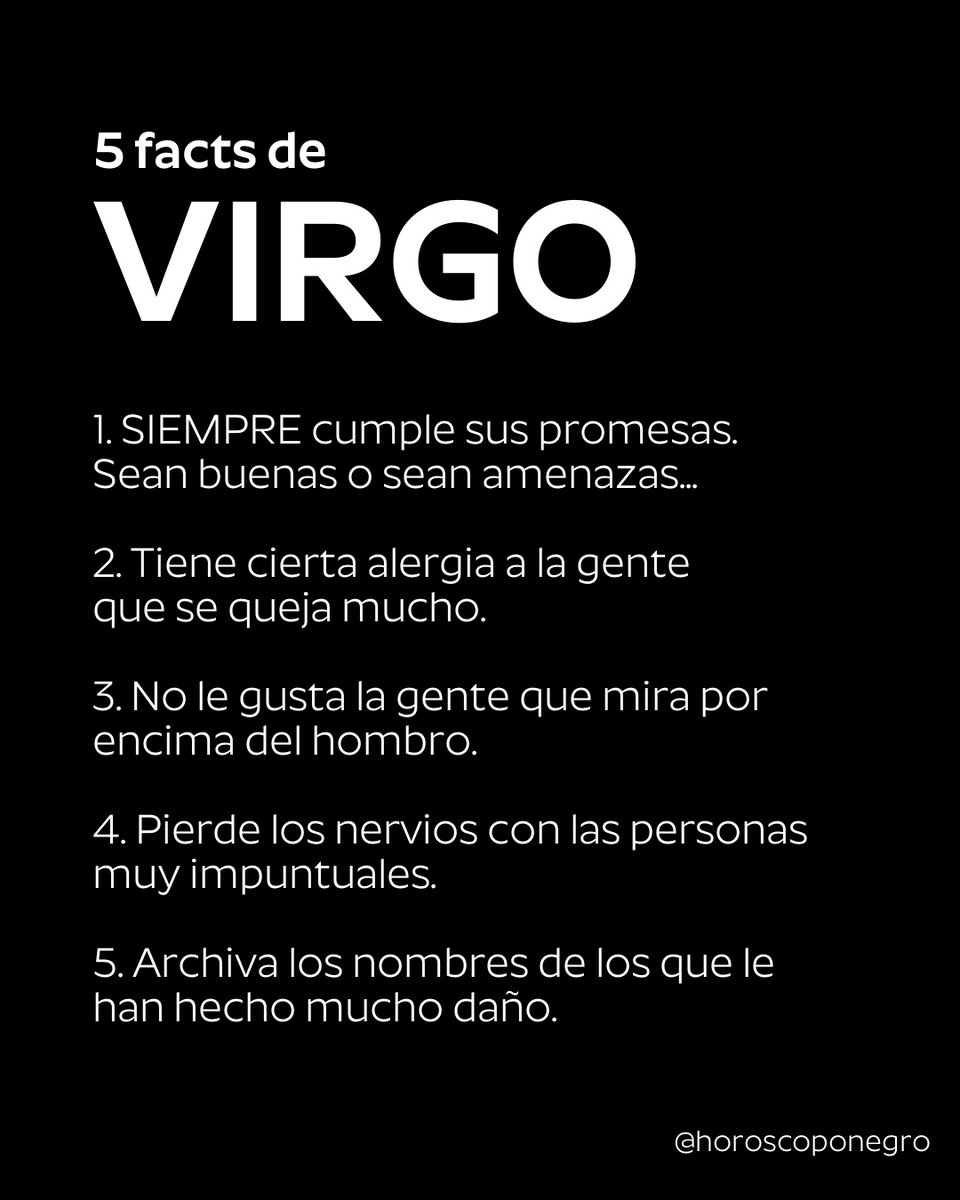 virgo_hn's tweet photo. 5 curiosidades sobre Virgo ✨🔮 https://t.co/ZKfl7l0pFQ