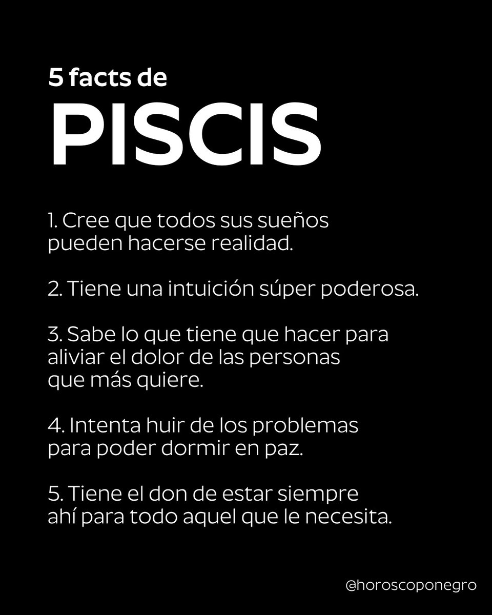 piscis_hn's tweet photo. 5 curiosidades sobre Piscis ✨🔮 https://t.co/DZgy1GcQ0E