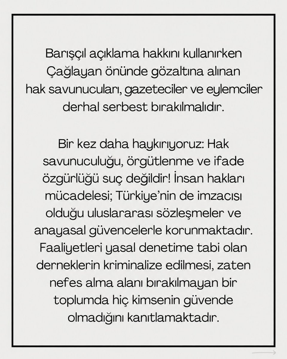 ozgur_sanat_'s tweet photo. LGBTİ+ Olmak, Örgütlenmek ve Hak Savunuculuğu Suç Değildir: Gözaltılar Derhal Serbest Bırakılsın! https://t.co/uV7XZrvQR7