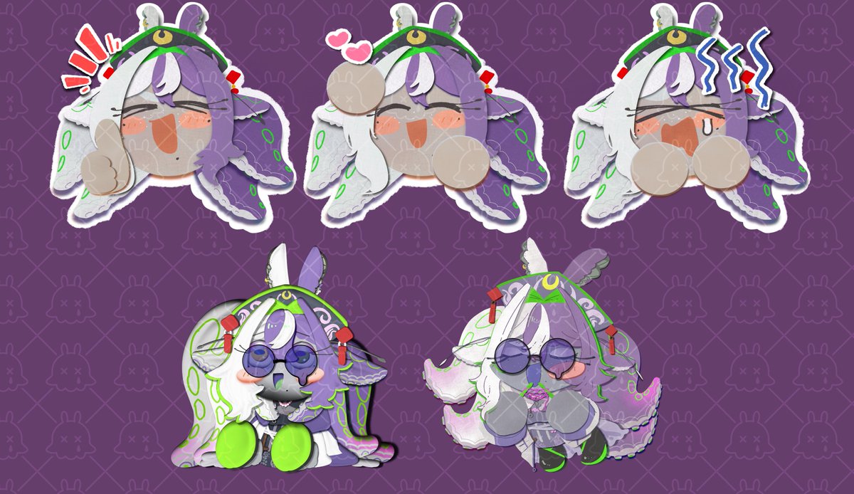 shinkai_cry's tweet photo. 深夜に失礼！
最近描いていただいた絵です🐙💜
最高にかわいい；；；
#くら絵ﾁｬﾝ https://t.co/iu4WUS6wpF