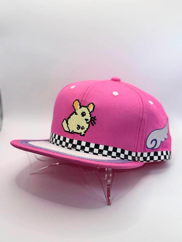 KamiOshiApparel's tweet photo. More photos, just in case you wanted to see the hat in more detail. 🏁🍒

If you want to see this hat made, make sure to like, repost, and share the word. We are trying to see if there is enough interest to make this. ✨

#AshtonARTen https://t.co/kfkp3XKxyh