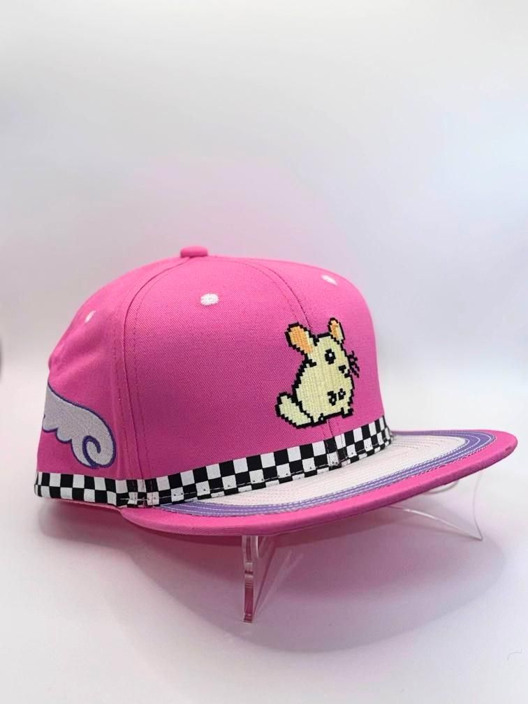KamiOshiApparel's tweet photo. More photos, just in case you wanted to see the hat in more detail. 🏁🍒

If you want to see this hat made, make sure to like, repost, and share the word. We are trying to see if there is enough interest to make this. ✨

#AshtonARTen https://t.co/kfkp3XKxyh