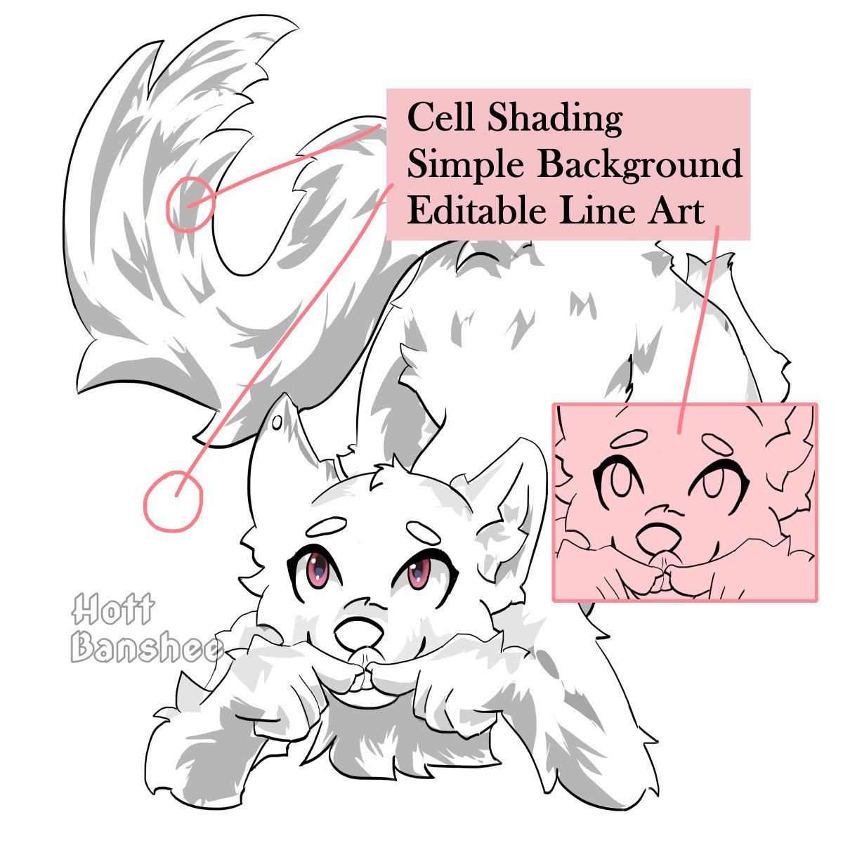 hottbanshee's tweet photo. New YCH pose! 
Any species 

payment via Etsy! https://t.co/6NvTW1YkZb