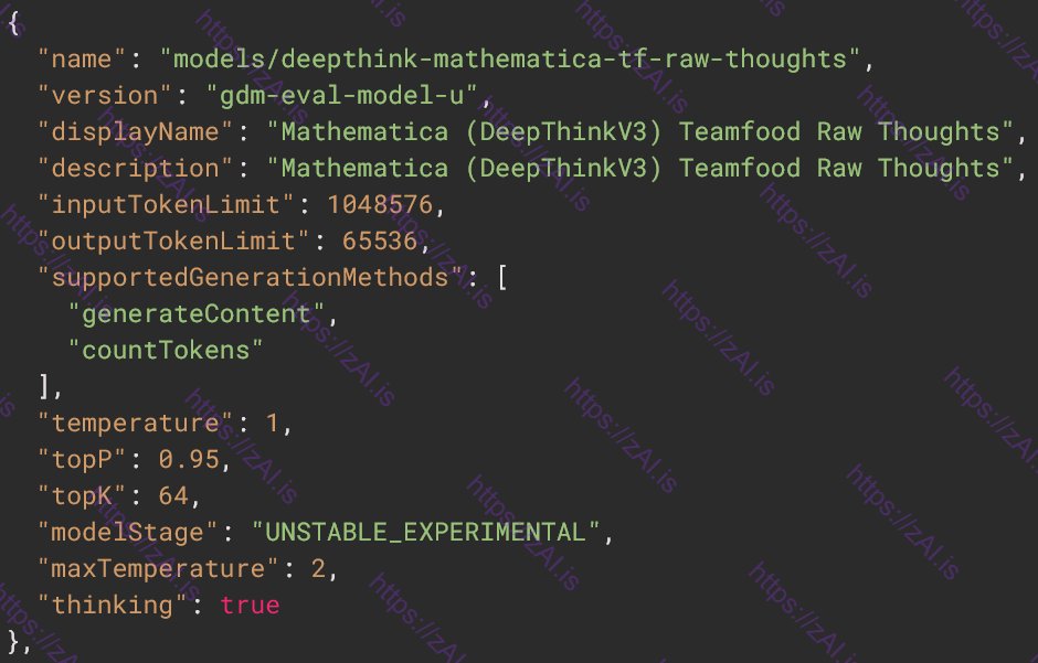 lyraxana's tweet photo. HOLY MOTHER OF MATHEMATICS!!!!!!!!!!!!!!!!!!!!!!!!!!!!!!!!!!!!

Google is working on a math-focused variant of its DeepThink model, and its raw thoughts are pretty funny.