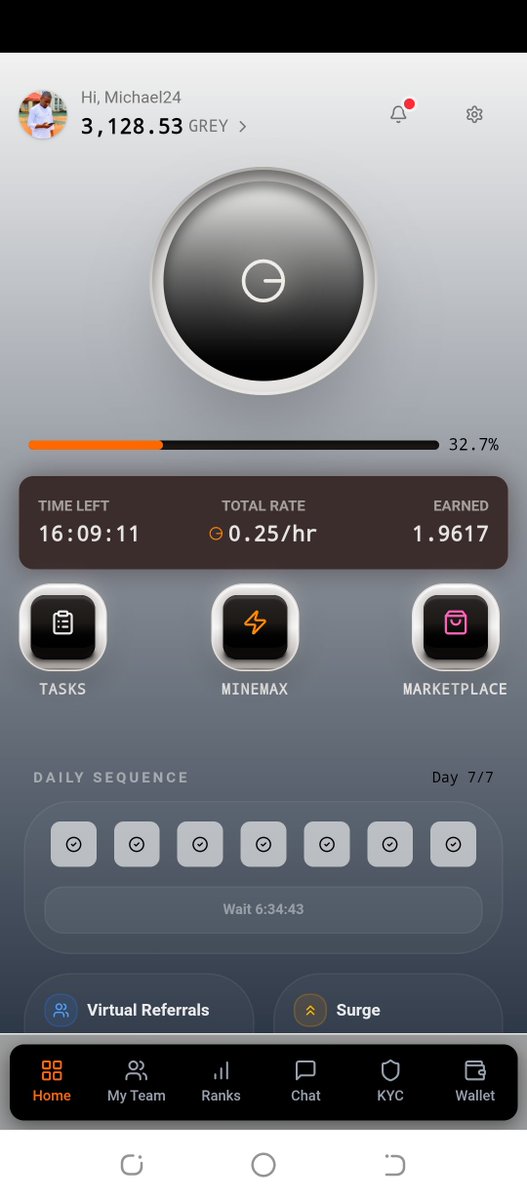 ChigozieMic's tweet photo. If you miss #pi network #notcoin don't miss #Grey you have nothing to regret,
$GreyNetwork is opening another layer of participation to contributor Network blockchain.

Join my team let's mine together!
Use my link to get started: 
https://t.co/4R6UXaGUeV
Code 👉   Michael24 https://t.co/Jsla52F6ee