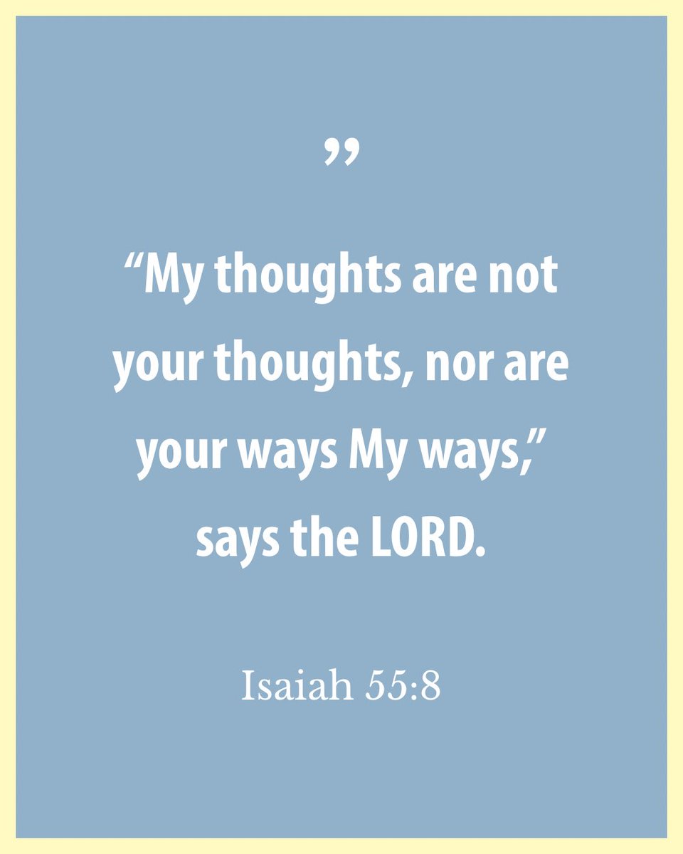 HousetoHouseHTH's tweet photo. God sees the bigger picture. Trust His ways!
Like and share with your friends!

#Isaiah #OldTestament #trustGod #pray #faith https://t.co/ChfpWUendc