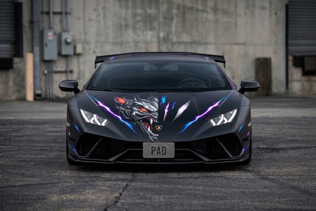 ALBERTO_moros's tweet photo. Aggressive lines meet custom digital art. Built to stand out on the street and track alike with a full custom wrap concept. Rate this setup from 1 to 10 in the comments! https://t.co/eHjWFq4ifv