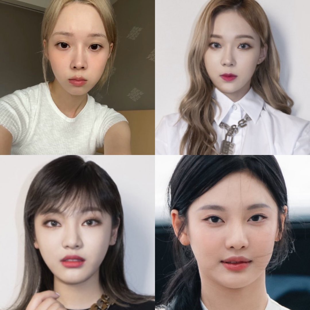 benji_xe's tweet photo. Yall are just miserable. They look the same the make up is just ugly https://t.co/z3lXS4BiBe