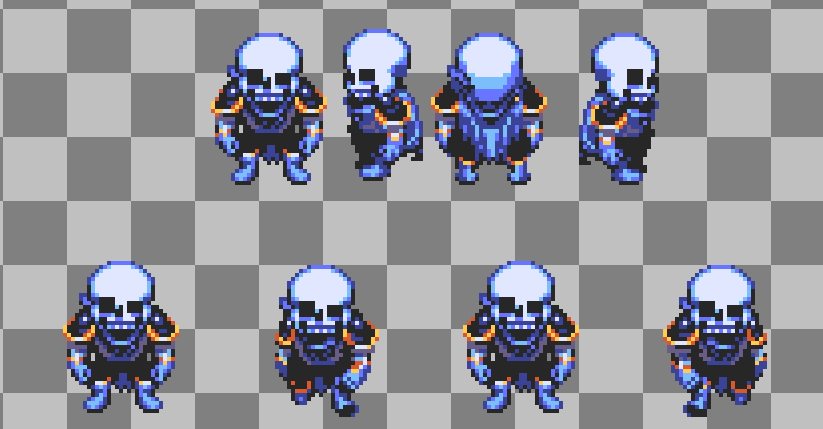 Jetairliner2006's tweet photo. Nother crappy sprite, in this case, underswap sans! #undertaleㅤ https://t.co/4fCgTQ27rJ