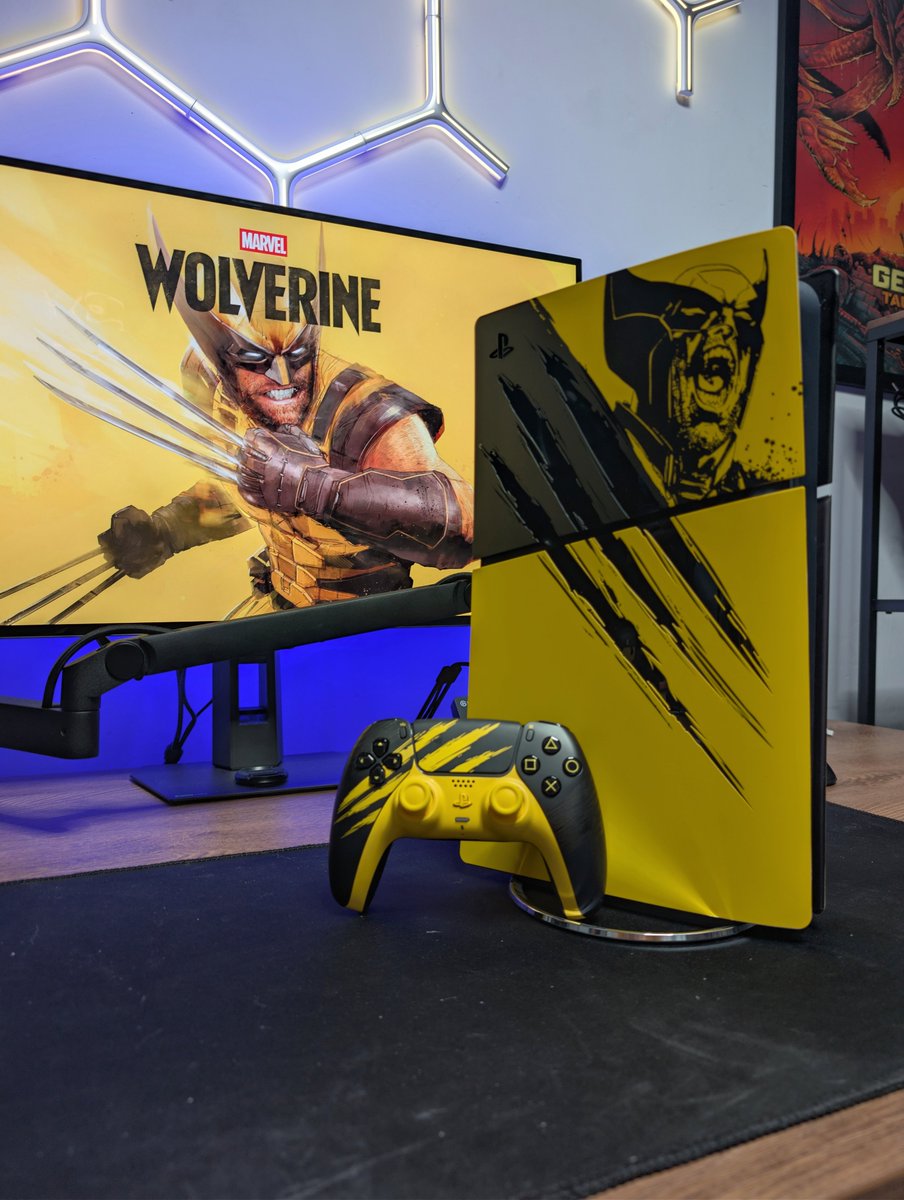 BigPhil_93's tweet photo. Wait… this isn't Gears of War?! 👀😂

Turns out I do actually like other things.

Wolverine has officially made his way into the setup 🐺

Gears will always be #1, but I'm a gamer first.

What game could tempt you away from your favourite franchise?

#Wolverine #PlayStation https://t.co/JJcLKi7YVc