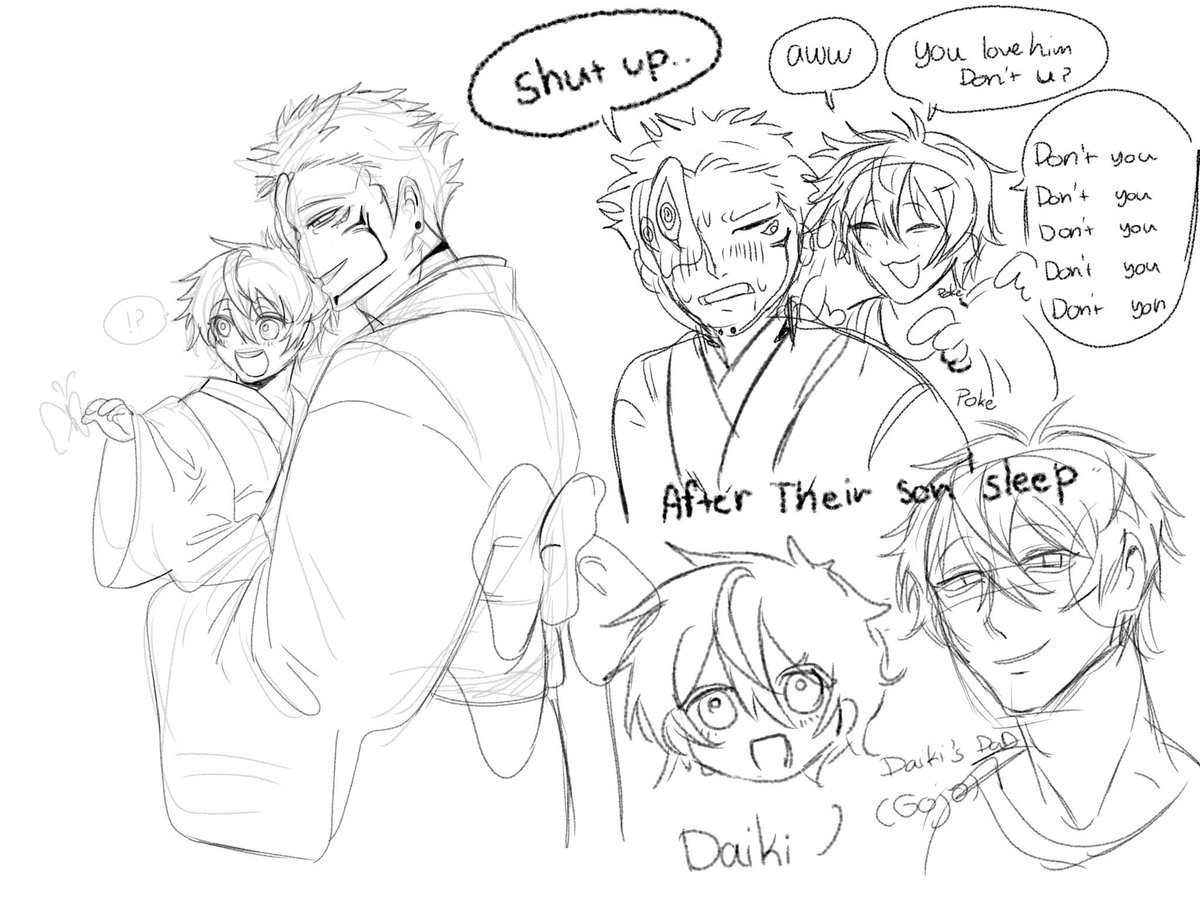 nwl1182678's tweet photo. I love mamakuna
I just thought Sukuna would be gentle when he was alone with his child. He's just experiencing for the first time how much someone needs him(his son)🤷🏻‍♀️ srry for bad art I can't draw gojo😞

#Sukuna #Gosuku #jjk #softkuna https://t.co/zng6FWEHB5