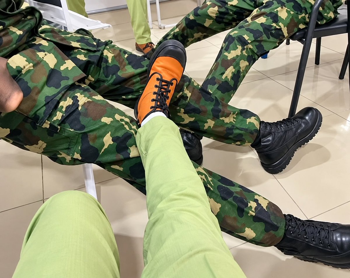 BellaJemuel's tweet photo. One word for this corper. 😹😹 https://t.co/n58n9GTdb4