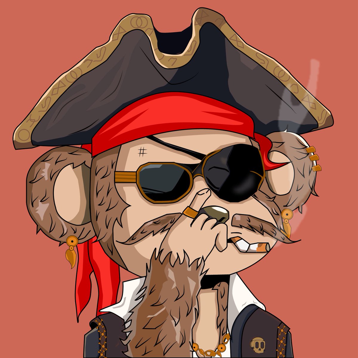 DJAE001's tweet photo. Share you “Red” art 🏴‍☠️ https://t.co/fXKlMwgsQp