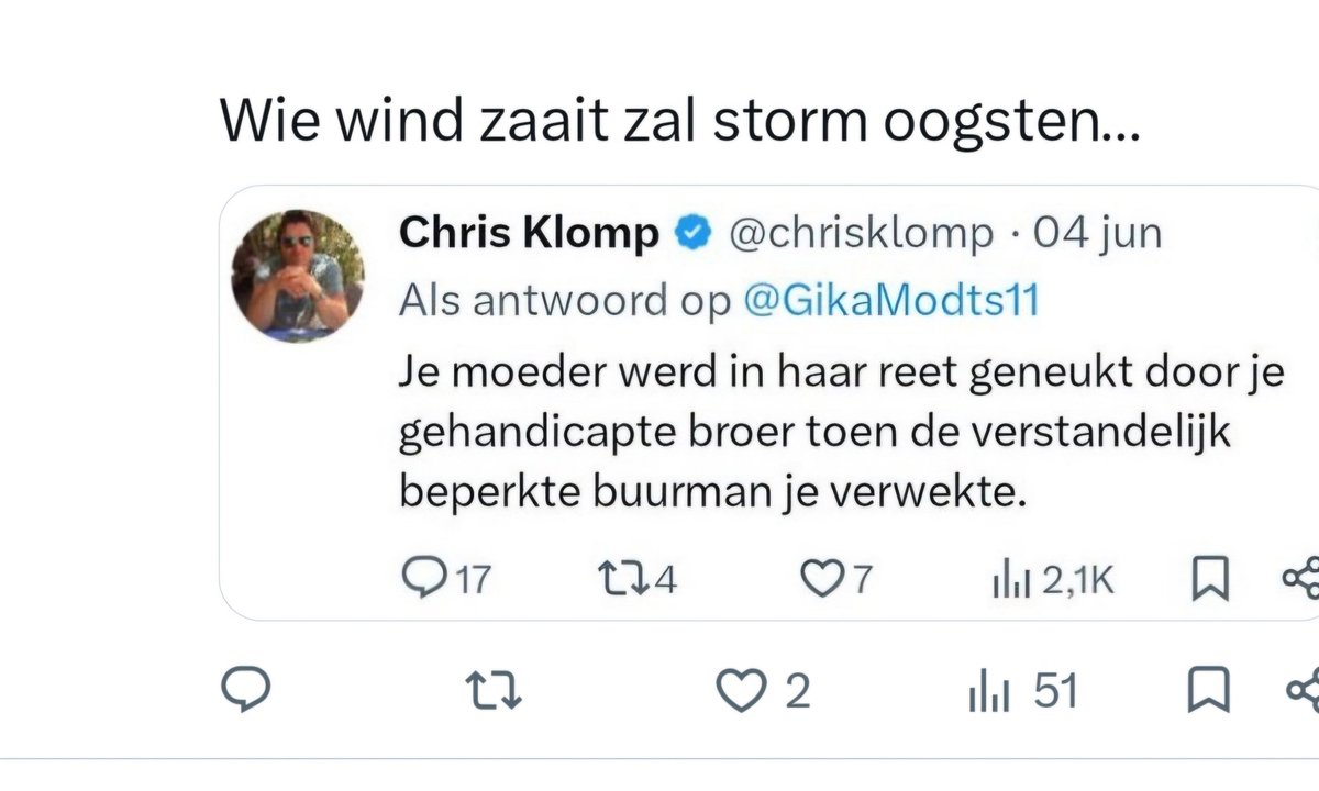 Watchdog_NL's tweet photo. @chrisklomp @vrijheidalice Je denkt na over wat  je schrijft? Je hebt bronnen en bewijzen? Ik voeg wat voor je bij schooier! https://t.co/SxxHWfHu8v