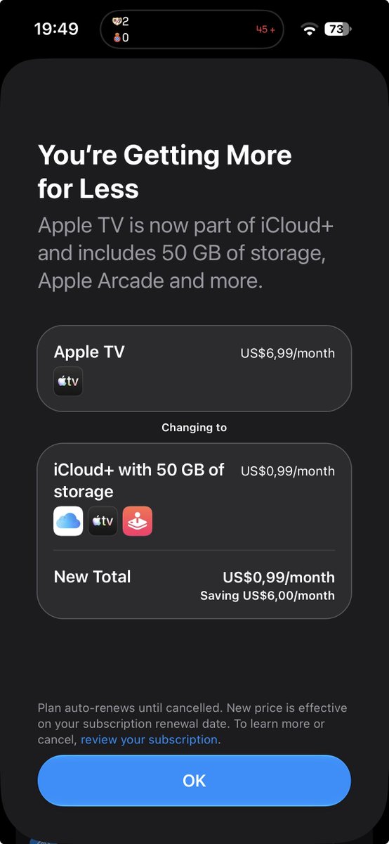 _ciizo's tweet photo. Valeu Apple 😁😁😁 https://t.co/R3UTJZLNtz