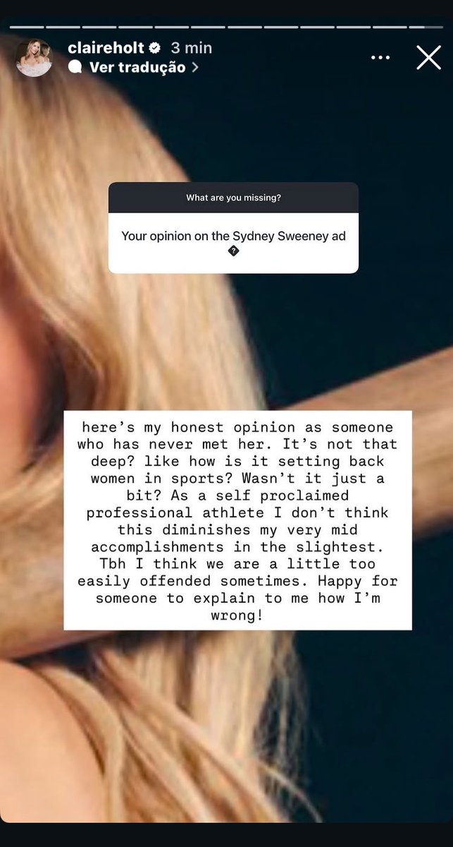 thadobrev's tweet photo. por isso que eu sou totalmente apaixonada pela claire holt ela não é igual a esse povo que atacaram e se ofenderam com o anuncio da sydney sweeney https://t.co/FpxM4AZQ3B