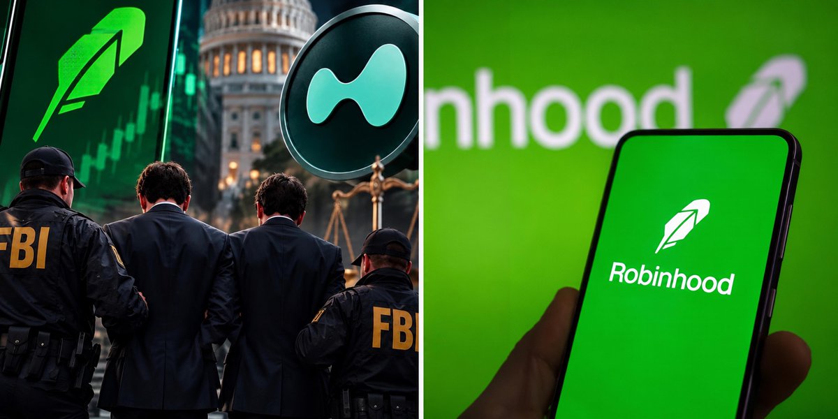 Rode_project's tweet photo. JUST IN 🚨: Two Robinhood engineers were charged with using confidential company information to trade perpetual futures on Hyperliquid. https://t.co/GPq6yoC96Z