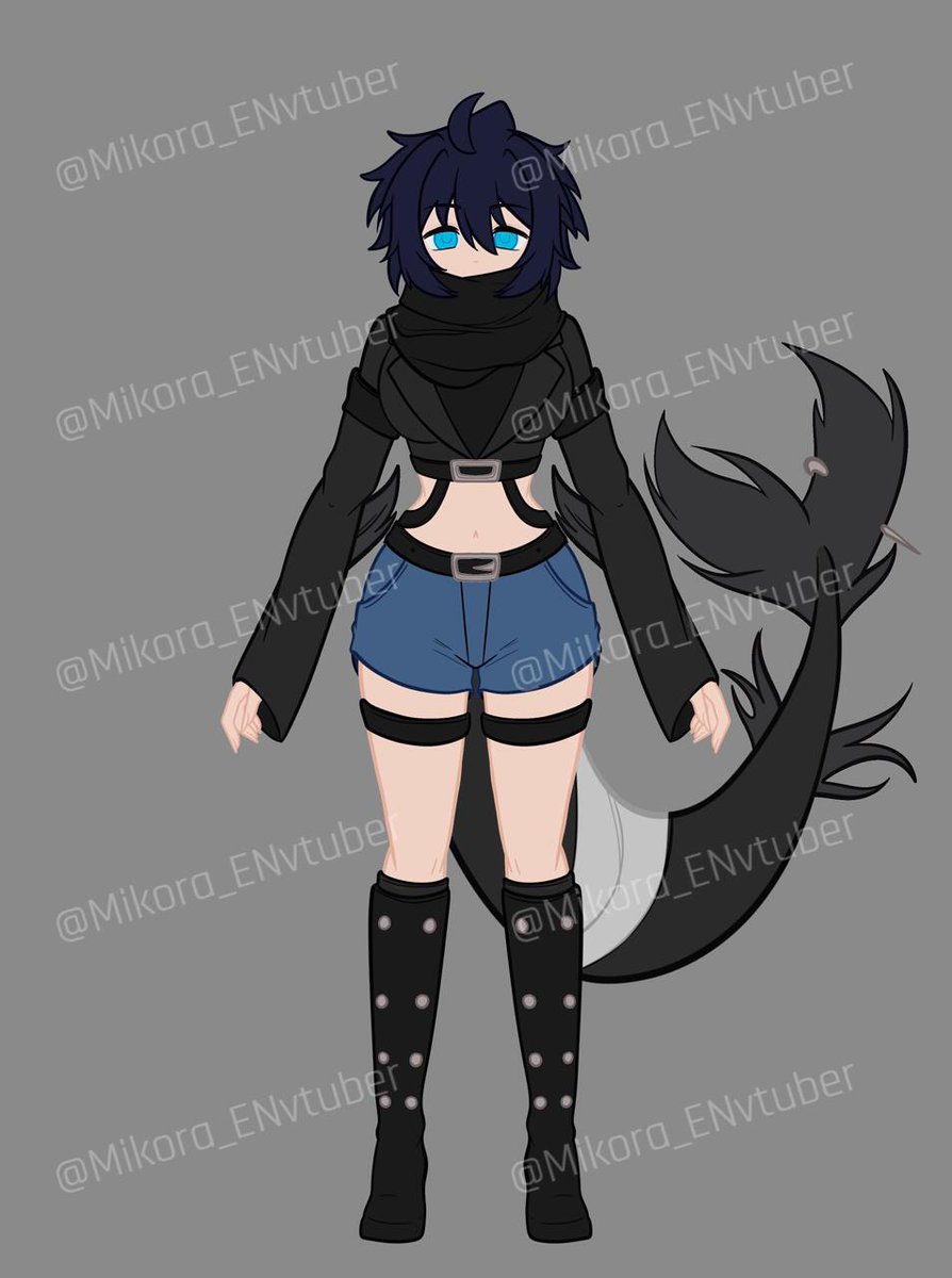 Mikora_ENvtuber's tweet photo. Base color Shout-out alert 🦈
@Artiligur  

Had so much fun working on his model and I’m really happy he loved the final result! ♡ If you’ve been thinking about getting your own VTuber model this might be your sign! 💙

DM me if you’d like to commission <3 https://t.co/y6QHpb3hV3