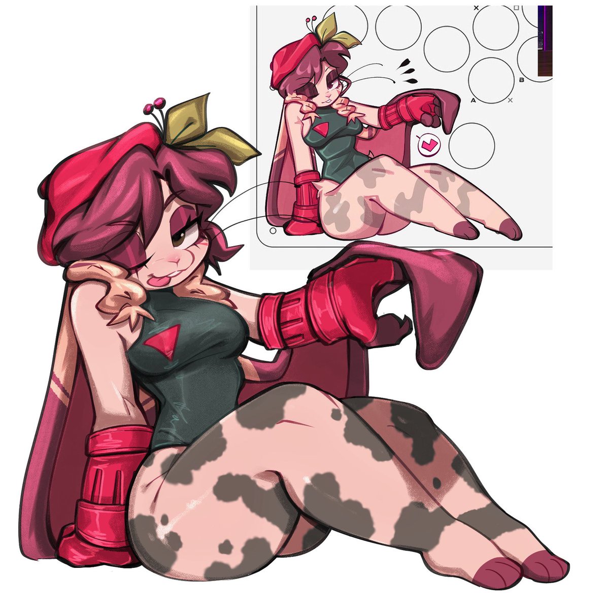 CHERRY_BERIES's tweet photo. Comission redraw :] https://t.co/7wJgFLL0IW