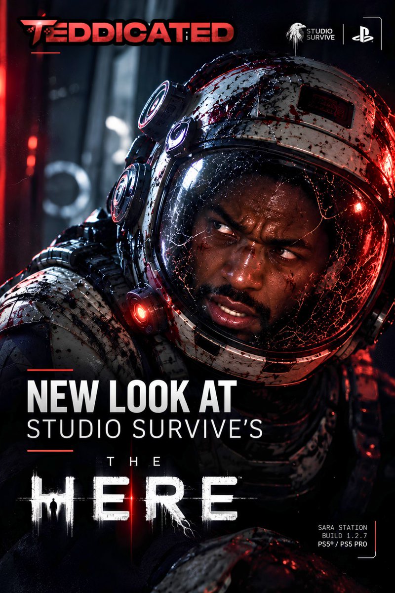 Teddicated's tweet photo. A brand-new look at @Studio_SURVIVE highly anticipated first-person sci-fi nightmare, THE HERE, has just surfaced.

#TheHERE #StudioSurvive #SurvivalHorror #PS5Pro #UnrealEngine5 #IndieDev #SciFiHorror #GamingNews #NextGenGaming #HorrorCommunity https://t.co/G2LFNQkN4B