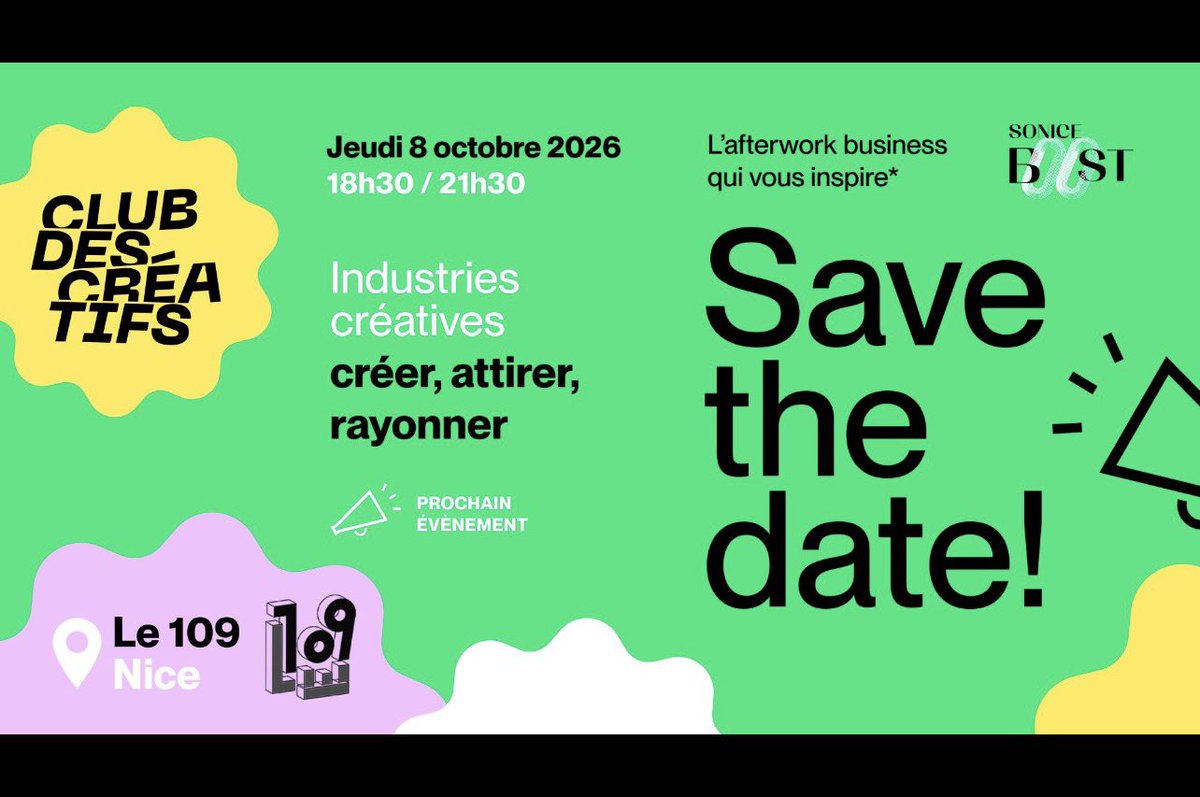 SoNiceBoost's tweet photo. 1/

49 000 emplois directs et 4 milliards d'euros de chiffre d'affaires annuel en Région Sud !

Les industries culturelles et créatives sont une filière économique à part entière.

Comment cet écosystème devient-il un avantage compétitif pour le territoire ? https://t.co/nrl3HQhlEd
