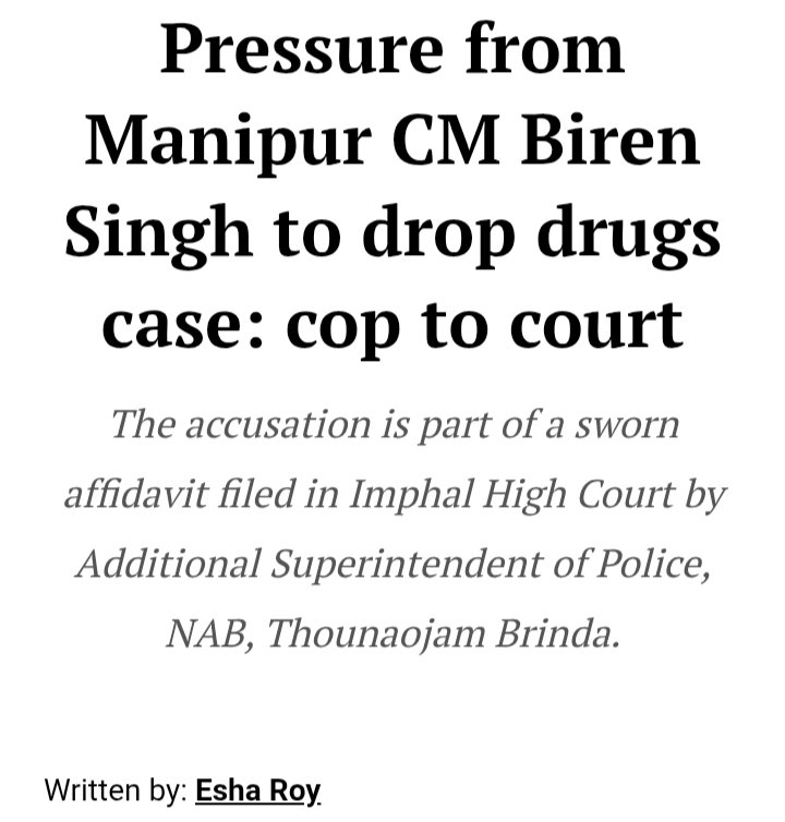 MelsonH18544's tweet photo. @NBirenSingh and the cop was decorated ASP Narcotics..the rest is history..
Tick-tock..tick-tock https://t.co/ZXySVGiUxB