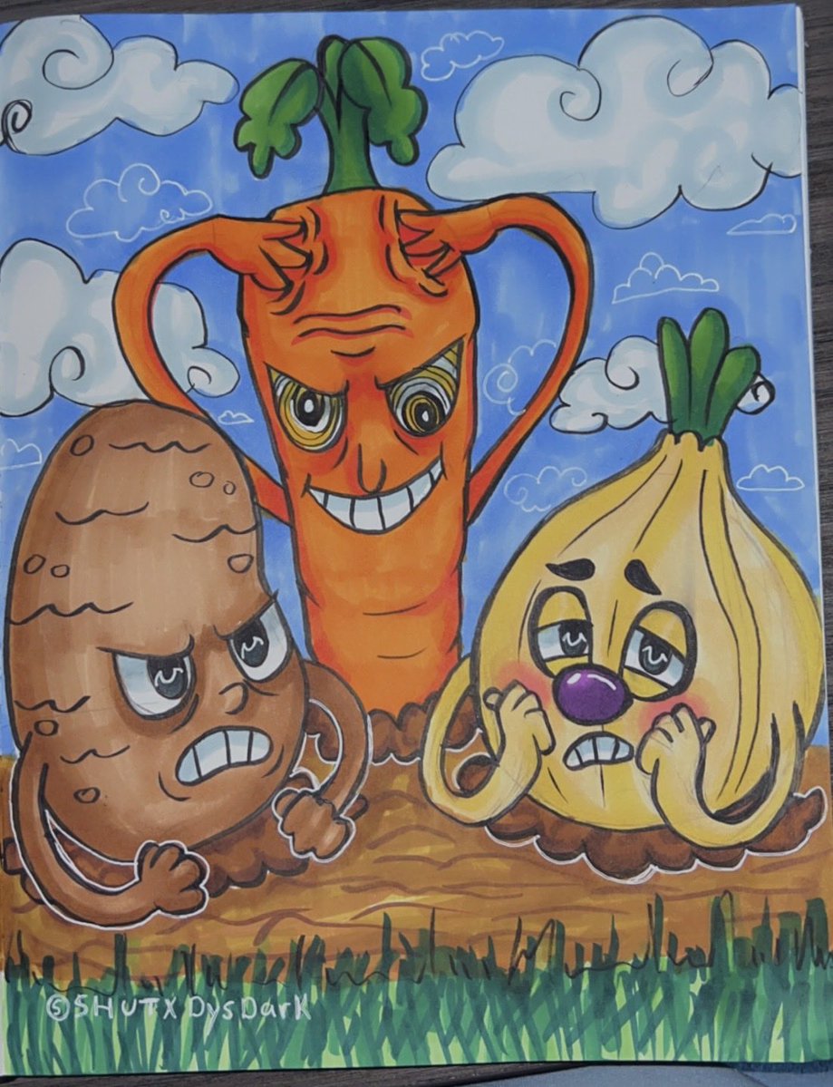 shutxdysdark's tweet photo. Sorry for the lack of art guys..
I have been drawing but just.. not Overwatch.
I’ve just been drawing alot of cuphead art lately! 
#cuphead #cupheadfanart #cagneycarnation #therootpack #goopylegrande #mugman https://t.co/yixj6lwMQn