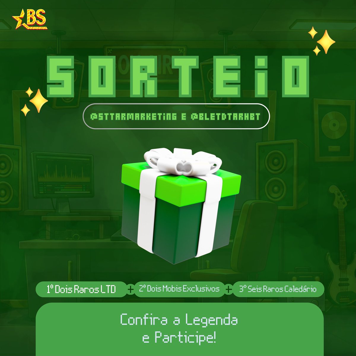 mktbletstar's tweet photo. 🎁SORTEIO NO AR! 🎁

🔹 Quer Participar? É fácil! 👀✨

🔹Siga @bletstarhbt e @sttarmarketing 
🔹Curta e dê RT neste post 
🔹Marque 2 pessoas por comentário 
🔹Entre no grupo da BletStar :
https://t.co/0Pc6UoE7qG

🔹Você pode participar até o dia 18. Bora Sorte!🍀 https://t.co/JxrZui9T83